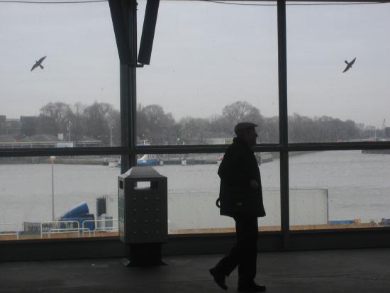 Amsterdam Train Station Windows