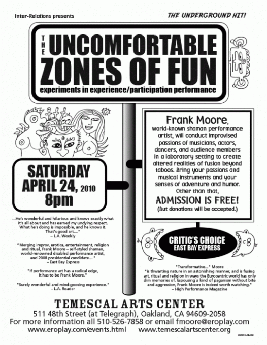 THE UNCOMFORTABLE ZONES OF FUN