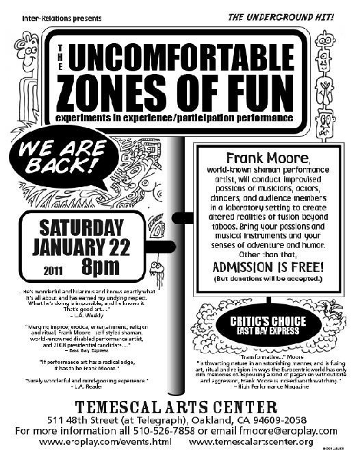 THE UNCOMFORTABLE ZONES OF FUN 