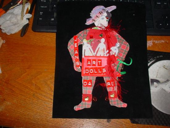 Paper Art Doll