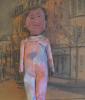 Paris Puppet; papier mache. acrylics; circa 2000
